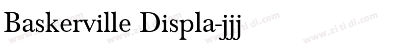 Baskerville Displa字体转换